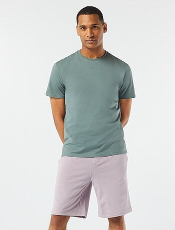 Bermudas de fato de treino lisas