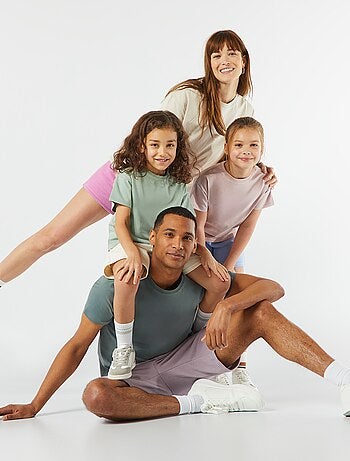 Bermudas de fato de treino lisas