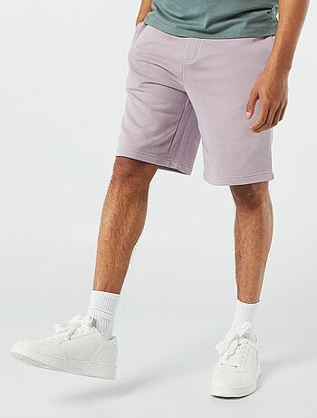 Bermudas de fato de treino lisas