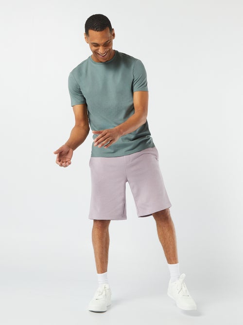 Bermudas de fato de treino lisas - Kiabi