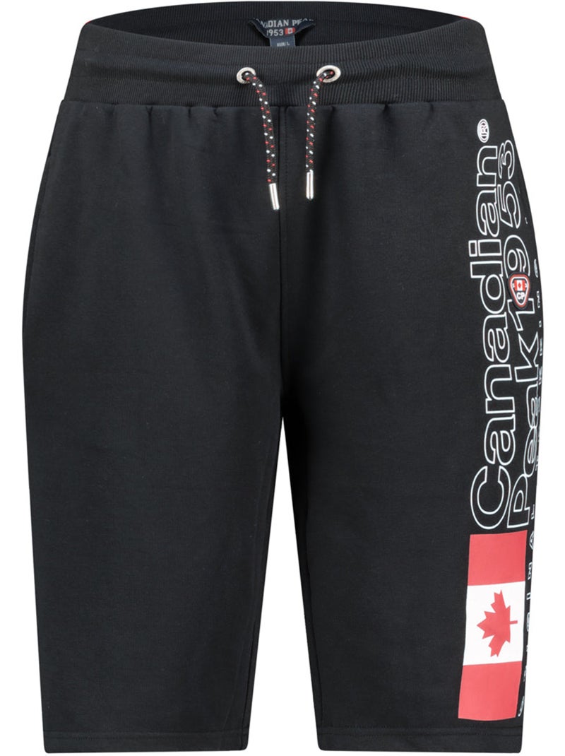 Bermudas de felpa pogoeak – canadian peak Preto - Kiabi