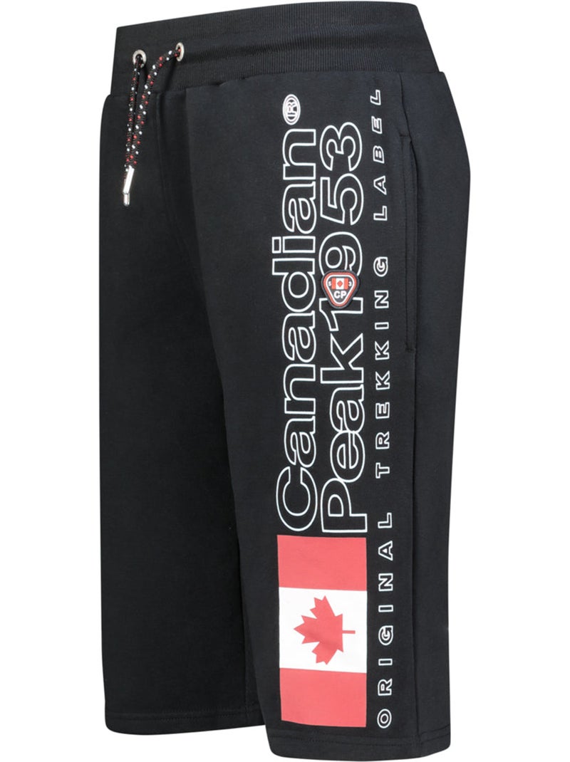 Bermudas de felpa pogoeak – canadian peak Preto - Kiabi