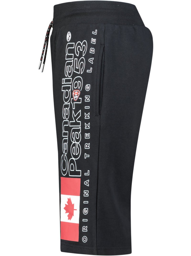 Bermudas de felpa pogoeak – canadian peak Preto - Kiabi