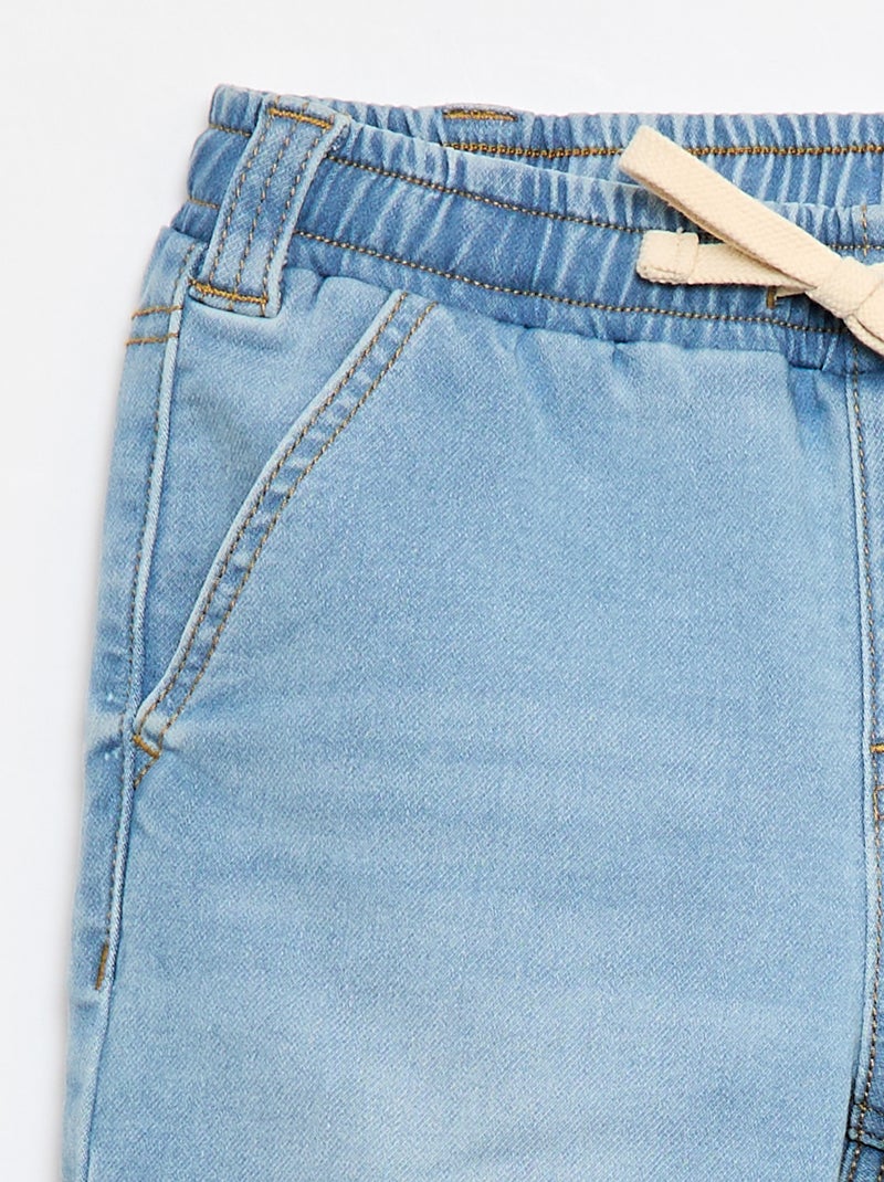 Bermudas de ganga - Coleção fácil de vestir Azul - Kiabi
