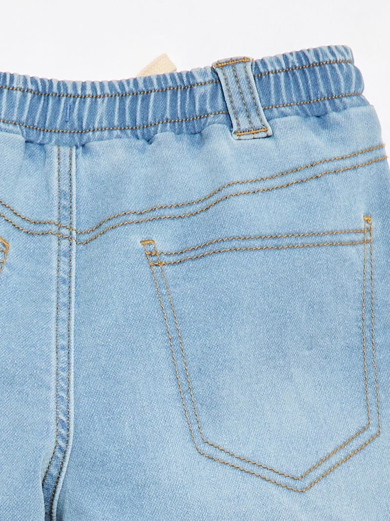 Bermudas de ganga - Coleção fácil de vestir Azul - Kiabi