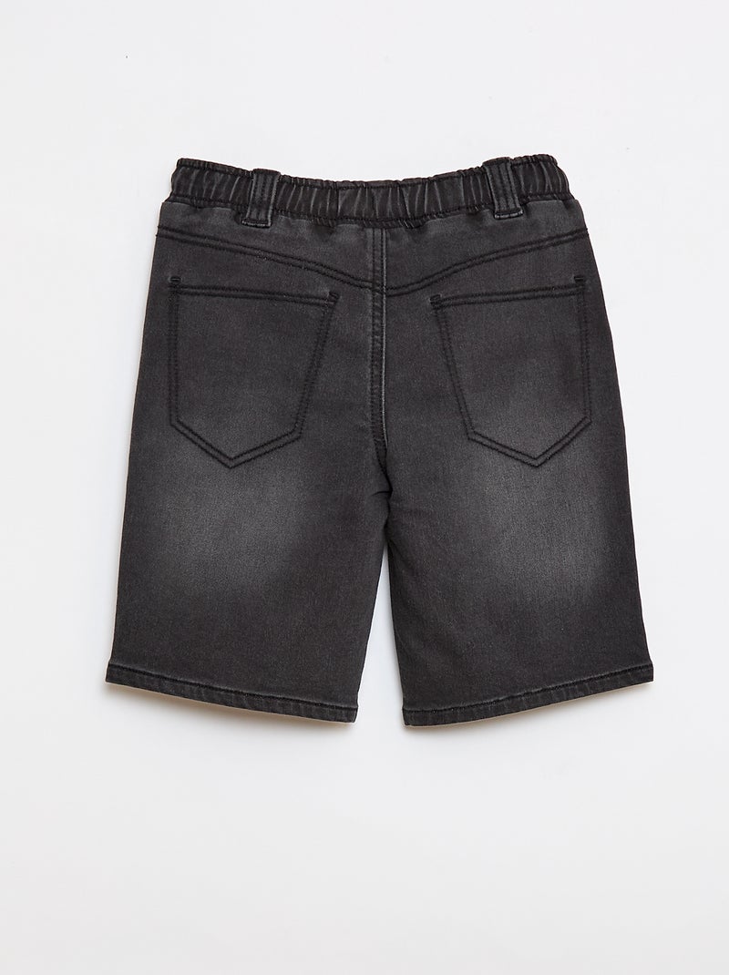 Bermudas de ganga - Coleção fácil de vestir Cinza - Kiabi