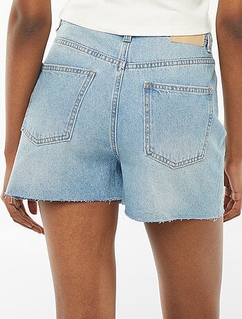 Bermudas de ganga 5 bolsos com ouropel