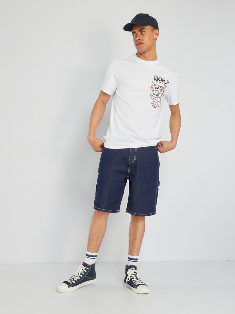 Bermudas de ganga AZUL - Kiabi