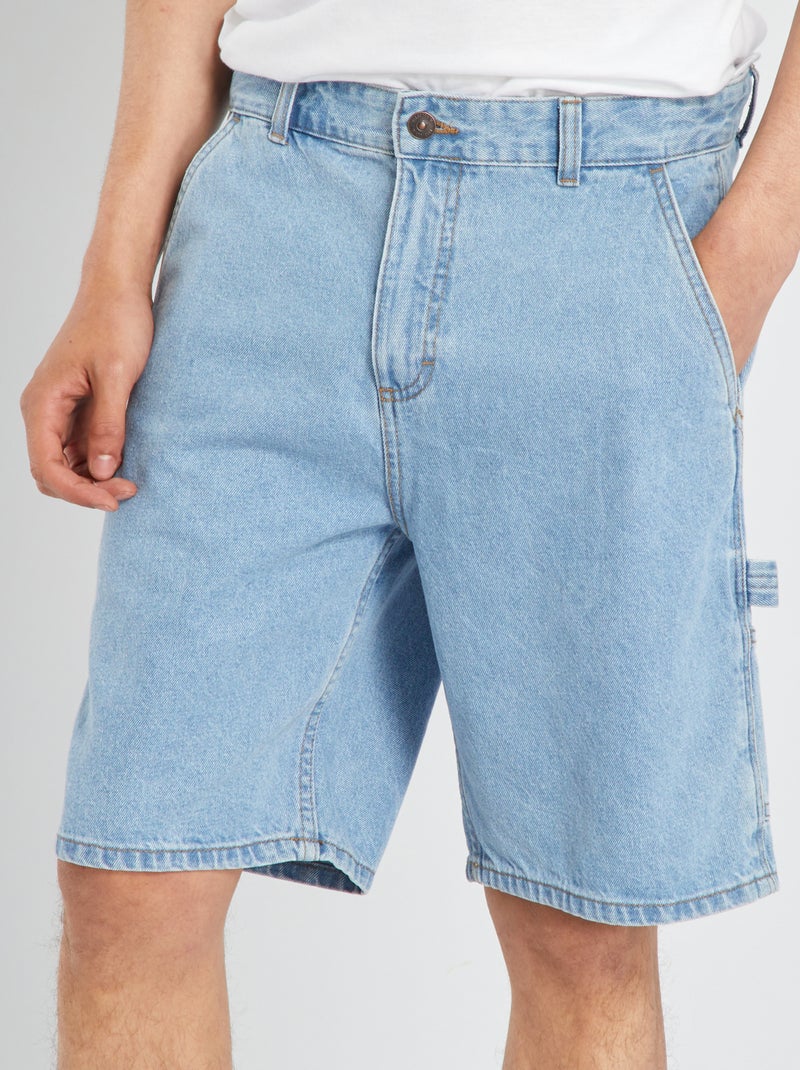 Bermudas de ganga Azul - Kiabi