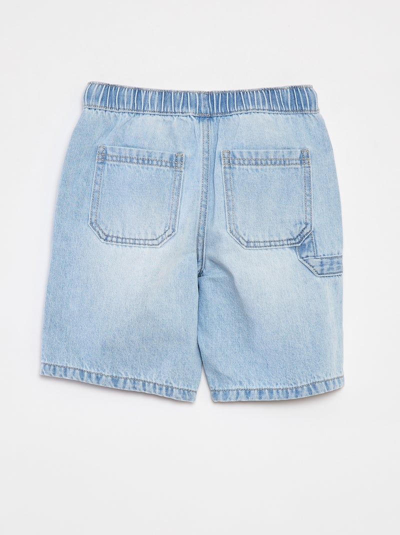 Bermudas de ganga Azul - Kiabi