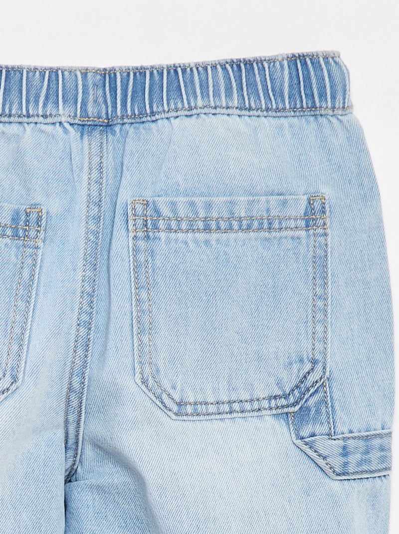 Bermudas de ganga Azul - Kiabi