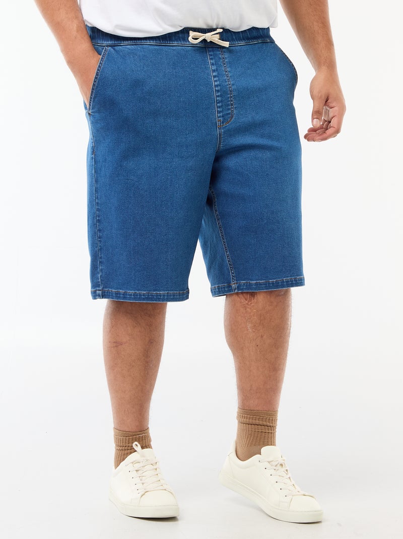 Bermudas de ganga Azul - Kiabi