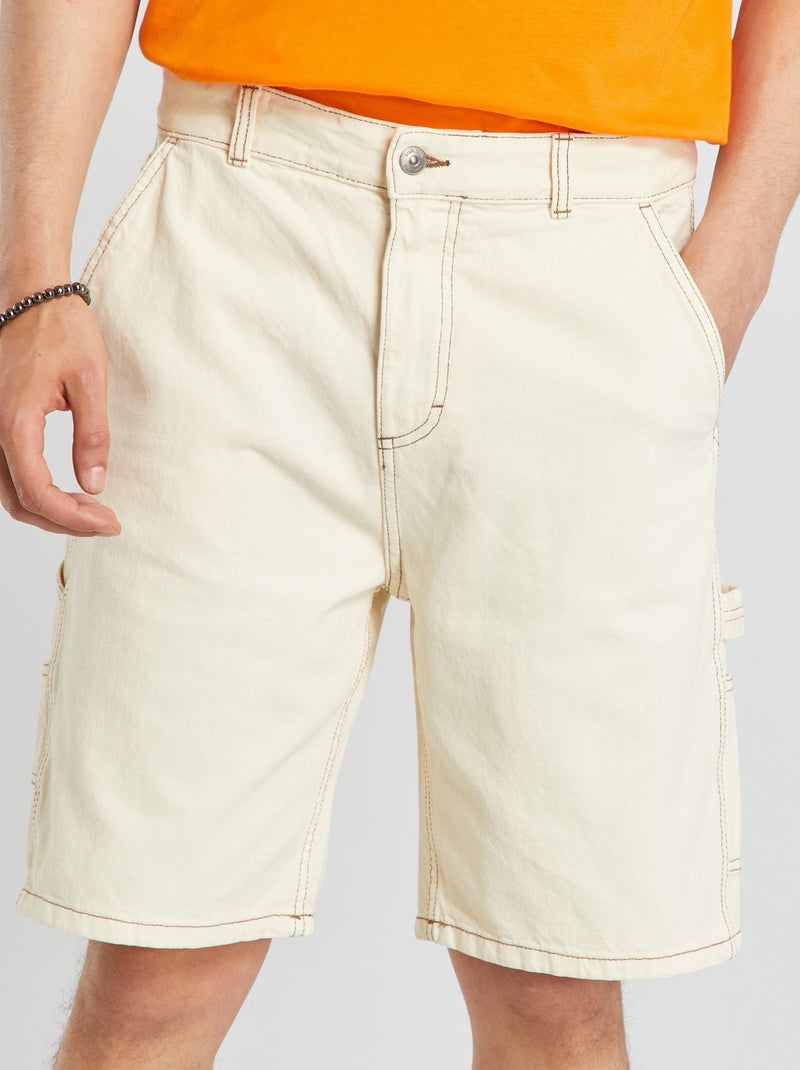 Bermudas de ganga BEGE - Kiabi