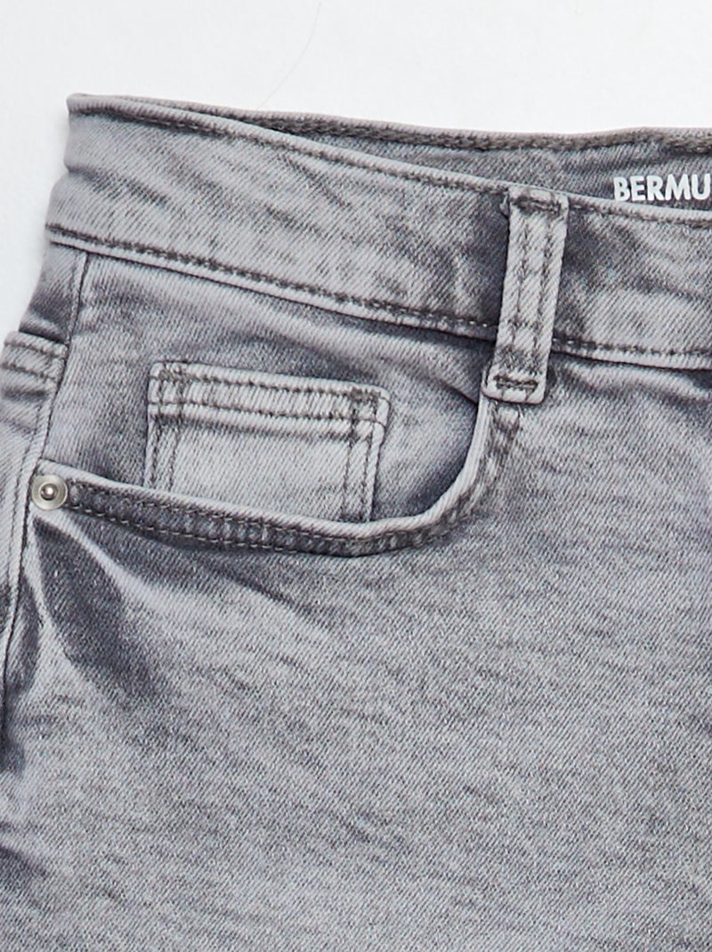 Bermudas de ganga CINZA - Kiabi