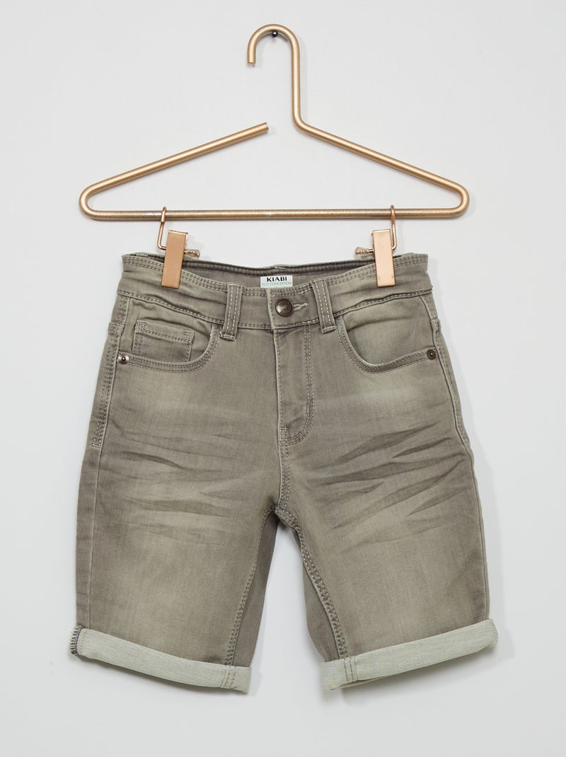 Bermudas de ganga CINZA - Kiabi