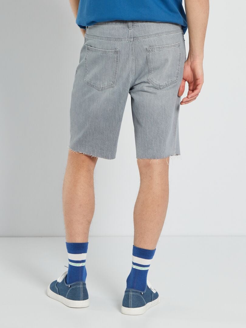 Bermudas de ganga CINZA - Kiabi