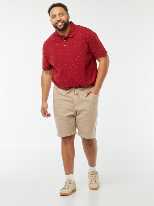 Bermudas de ganga coloridas - Kiabi