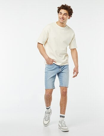 Bermudas de ganga com 5 bolsos