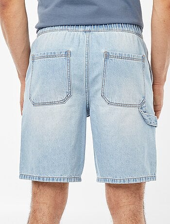 Bermudas de ganga com bolsos