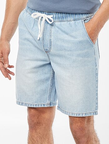 Bermudas de ganga com bolsos