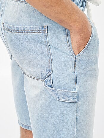 Bermudas de ganga com bolsos