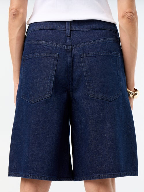 Bermudas de ganga com comprimento pelo joelho - Kiabi