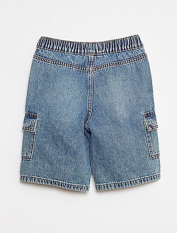 Bermudas de ganga com vários bolsos