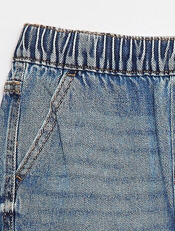 Bermudas de ganga com vários bolsos