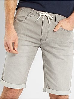 Bermudas de ganga confortáveis - Kiabi