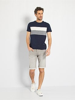 Bermudas de ganga confortáveis - Kiabi