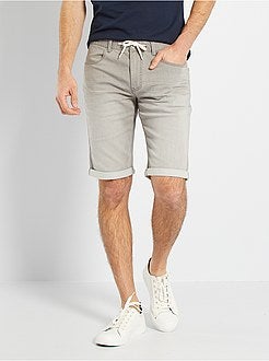 Bermudas de ganga confortáveis - Kiabi