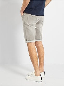 Bermudas de ganga confortáveis - Kiabi