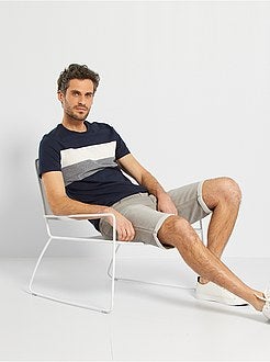 Bermudas de ganga confortáveis - Kiabi