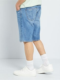 Bermudas de ganga de conceção ecológica - Kiabi