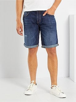 Bermudas de ganga de conceção ecológica - Kiabi