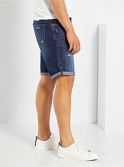 Bermudas de ganga de conceção ecológica - Kiabi