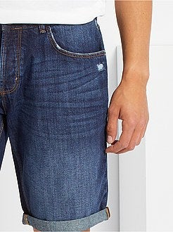 Bermudas de ganga de conceção ecológica - Kiabi