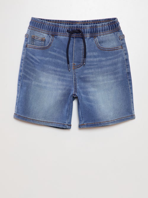 Bermudas de ganga elástica  - - Kiabi