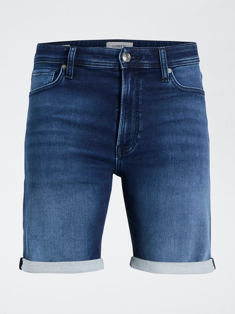 Bermudas de ganga elástica 'JJ Rebel' AZUL - Kiabi