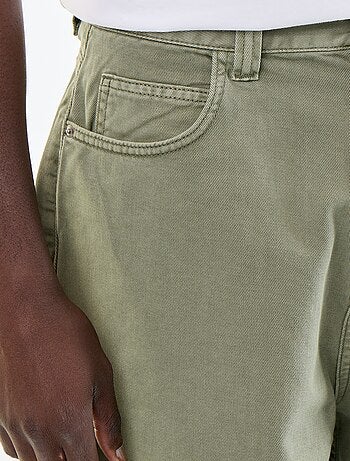 Bermudas de ganga estilo carpinteiro