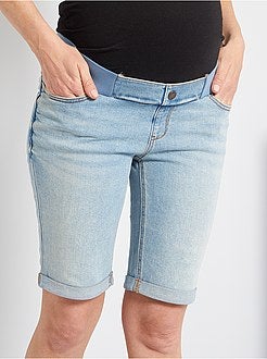 Bermudas de ganga pré-mamã - Kiabi