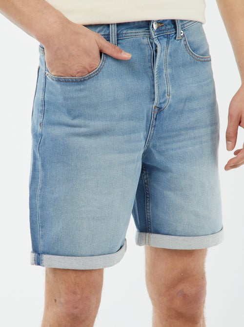 Bermudas de ganga slim - Kiabi Bermudas de ganga slim - Kiabi