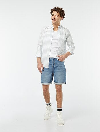 Bermudas de ganga slim