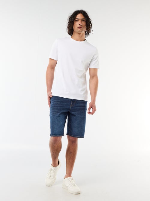 Bermudas de ganga slim fit - Kiabi