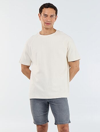 Bermudas de ganga slim fit