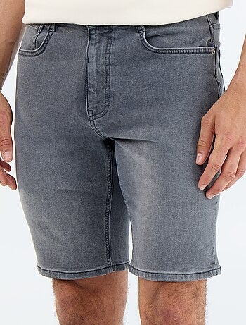 Bermudas de ganga slim fit