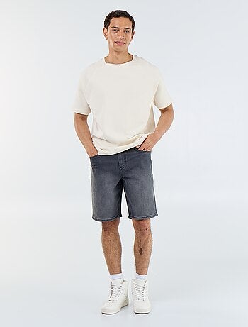 Bermudas de ganga slim fit