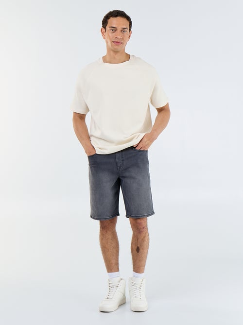 Bermudas de ganga slim fit - Kiabi