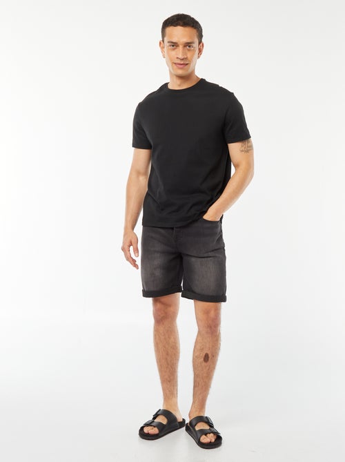 Bermudas de ganga slim - Kiabi