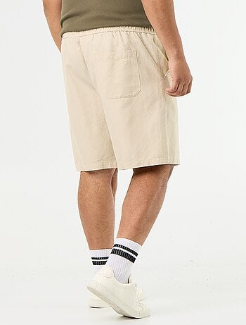Bermudas de linho misto